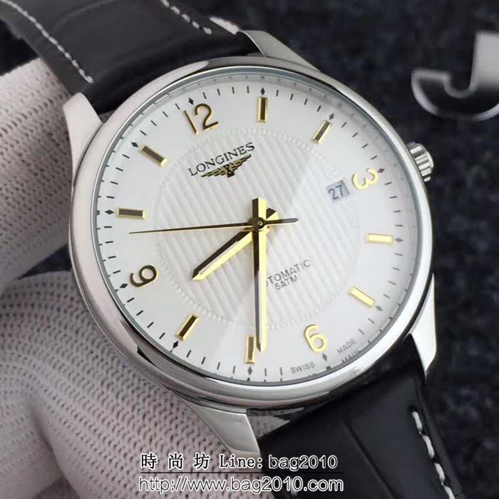 LONGINES浪琴 全自動機械 時尚男士腕表 WSS1746